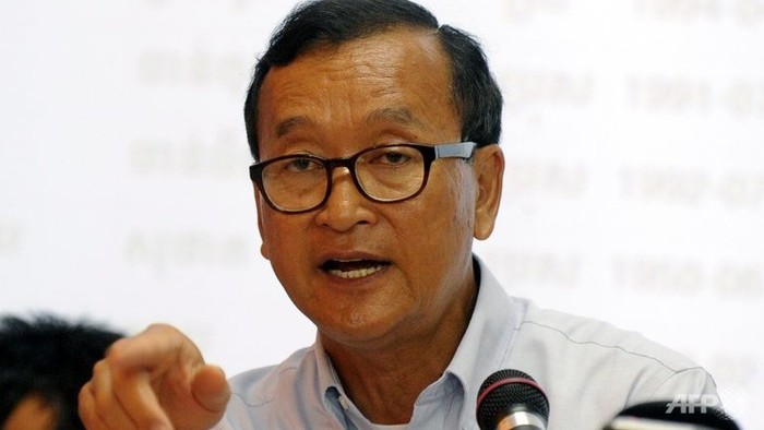 Lãnh đạo phe đối lập Campuchia CNRP, Sam Rainsy.