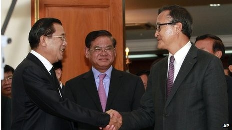 Hun Sen và Sam Rainsy hội đàm 5 tiếng đồng hồ ngày hôm qua 16/9.