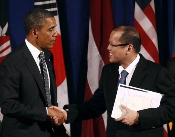 Vấn đề Biển Đông sẽ là nội dung quan trọng trong chương trình nghị sự giữa Tổng thống Mỹ Obama và Tổng thống Philippines Aquino.