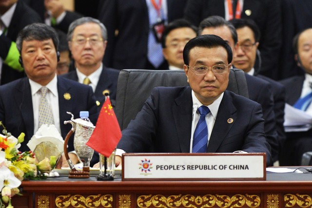 Thủ tướng Trung Quốc Lý Khắc Cường tại hội nghị thượng đỉnh Đông Á.