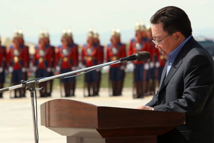 Tổng thống Mông Cổ Tsakhiagiin Elbegdorj.