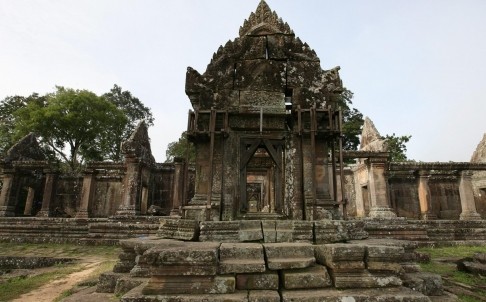 Ngôi đền cổ Preah Vihear.