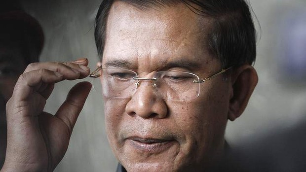 Thủ tướng Campuchia Hun Sen.