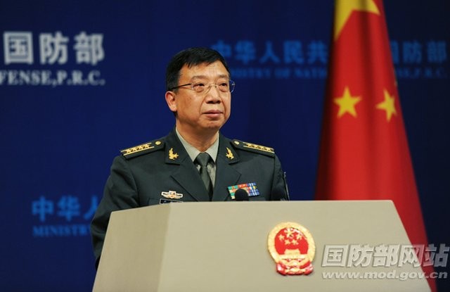 Cảnh Nhạn Sinh, người phát ngôn Bộ Quốc phòng Trung Quốc.