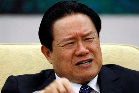 Ông Chu Vĩnh Khang, cựu Ủy viên Thường vụ Bộ chính trị đảng Cộng sản Trung Quốc khóa 17 đang bị truyền thông Đài Loan, Hồng Kông và phương Tây cho là vừa bị bắt.