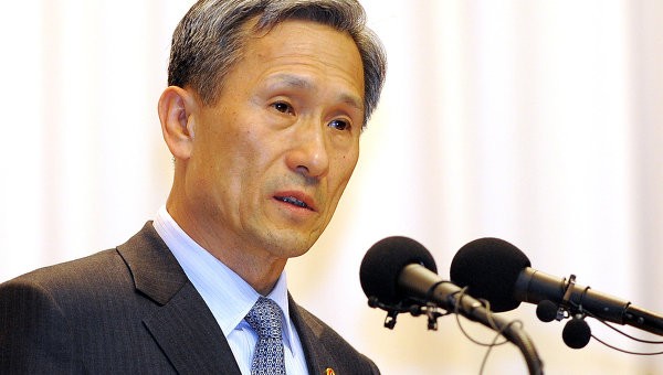 Bộ trưởng Quốc phòng Hàn Quốc Kim Kwan-jin.