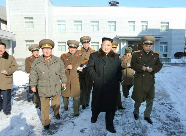 Kim Jong-un vui vẻ thị sát Viện Thiết kế quân sự ngay sau khi xử tử hình Jang Song-thaek.