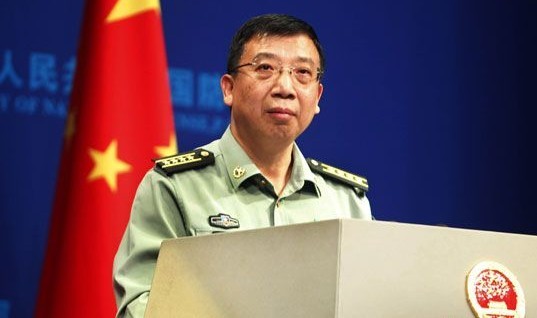 Cảnh Nhạn Sinh, người phát ngôn Bộ Quốc phòng Trung Quốc.