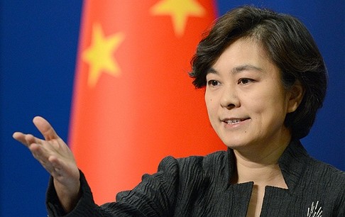 Bà Hoa Xuân Oánh, người phát ngôn Bộ Ngoại giao Trung Quốc từ chối bình luận về các yêu cầu quá khích của Thời báo Hoàn Cầu và giới truyền thông Trung Quốc đòi chính phủ phải "mạnh tay" với Thủ tướng Nhật Bản Shinzo Abe.