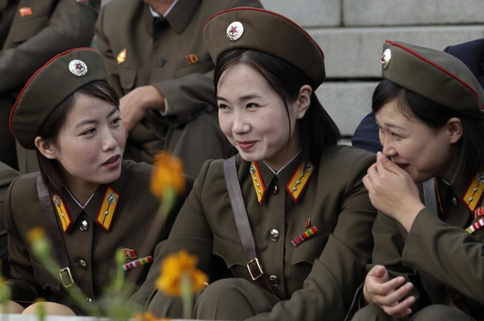 Phụ nữ Bắc Triều Tiên, hình minh họa.