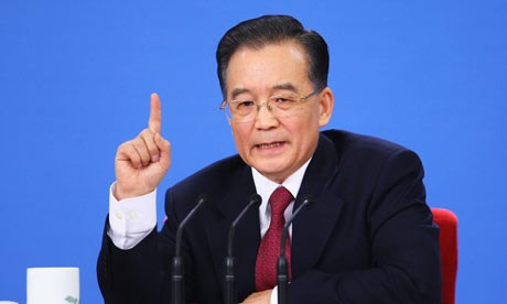 Cựu Thủ tướng Trung Quốc Ôn Gia Bảo.