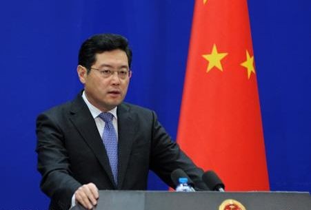 Tần Cương, người phát ngôn Bộ Ngoại giao Trung Quốc.