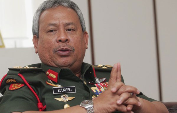 Tổng tham mưu trưởng quân đội Malaysia Tan Sri Zulkifeli Mohd Zin.