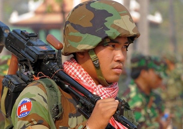 Lính Campuchia, hình minh họa.
