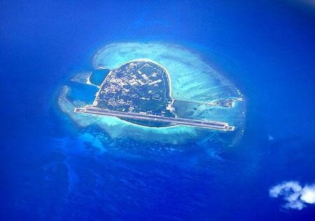 Một góc quần đảo Hoàng Sa thuộc chủ quyền của Việt Nam đang bị Trung Quốc chiếm đóng bất hợp pháp.