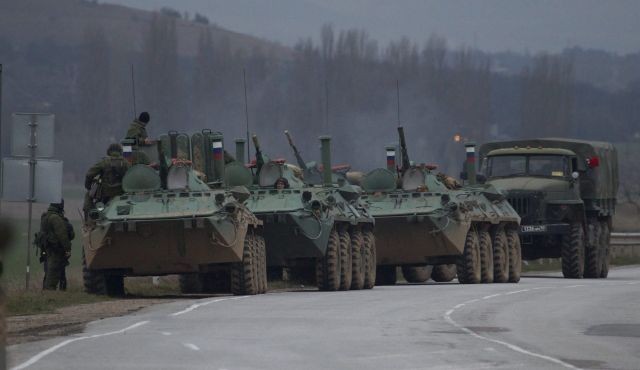 Nga được cho là đã triển khai lực lượng quân sự tại Crimea.