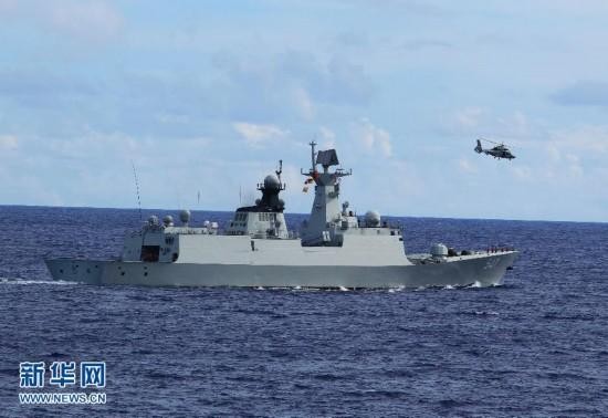 Tàu chiến Trung Quốc thường xuyên xuất hiện trên các vùng biển nước này nhảy vào tranh chấp ở Biển Đông làm gia tăng căng thẳng.