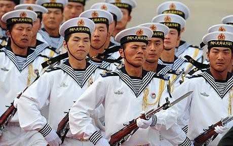 Lính hải quân Trung Quốc, hình minh họa.