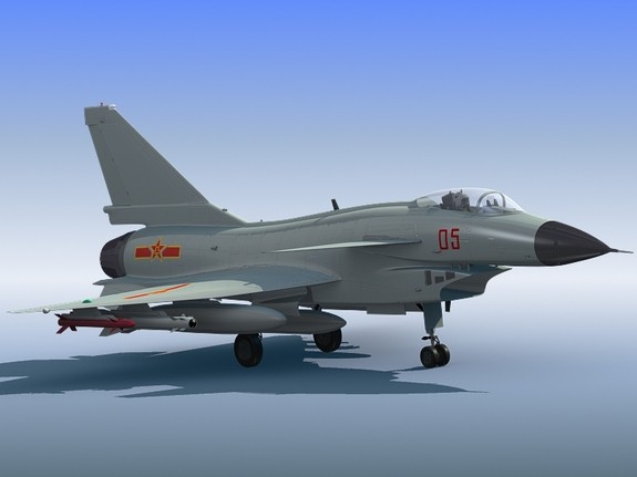 Chiến đấu cơ J-10 Trung Quốc.
