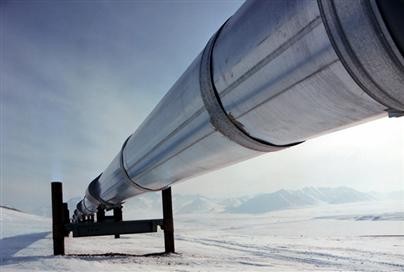 Đường ống dẫn khí đốt từ Nga sang châu Âu qua Ukraine.