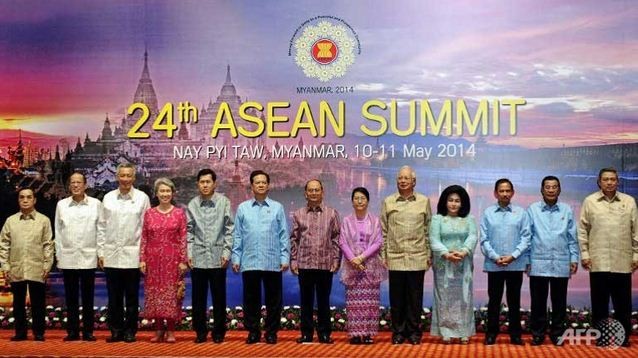 Các nhà lãnh đạo ASEAN tham gia hội nghị thượng đỉnh tại Myanmar ngày hôm nay.