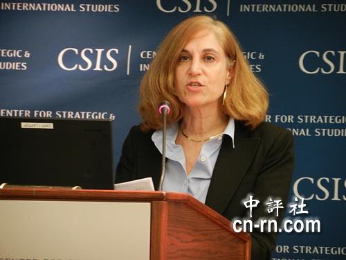 Chuyên gia các vấn đề đối ngoại Trung Quốc Bonnie Glaser từ Trung tâm Nghiên cứu chiến lược và quốc tế (CSIS).