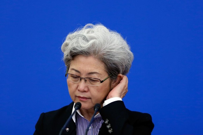 Bà Phó Oánh được xem như &quot;quả đấm thép bọc nhung&quot; của ngoại giao Trung Quốc tham dự Shangri-la năm nay.