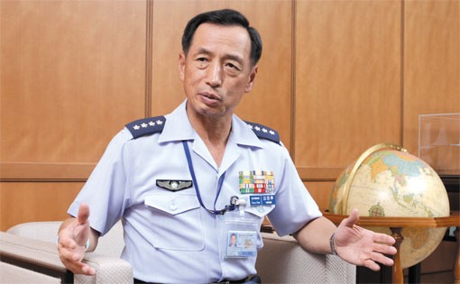 Cựu Tư lệnh Không quân Nhật Bản Toshio Tamogami.
