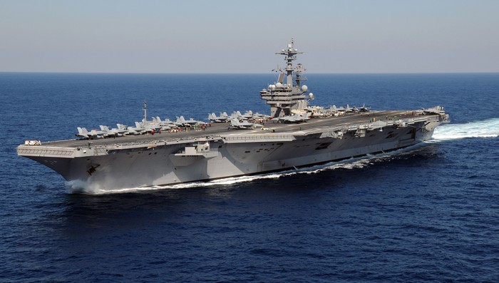 Tàu sân bay USS George HW Bush, ảnh: Wikipedia.