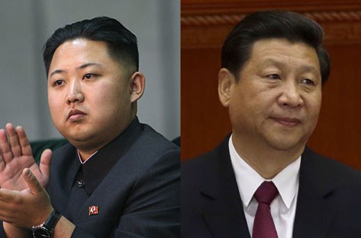 Chủ tịch Bắc Triều Tiên Kim Jong-un, Chủ tịch Trung Quốc Tập Cận Bình.