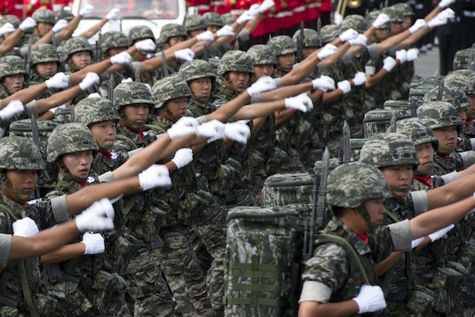 Quân đội Hàn Quốc, hình minh họa.
