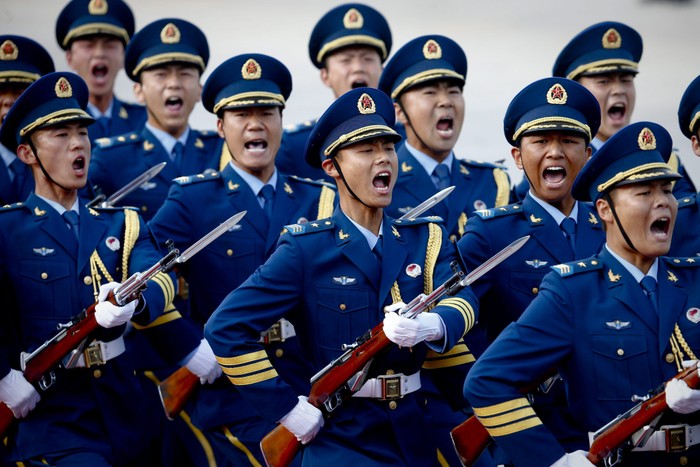 Lính không quân Trung Quốc, hình minh họa.