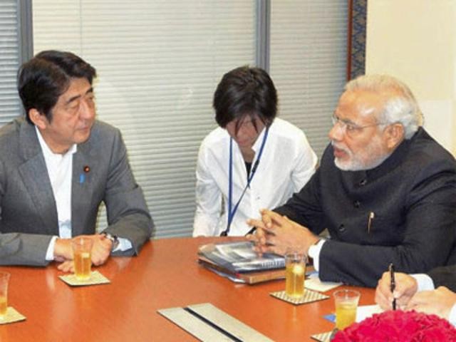 Ông Shinzo Abe và Narendra Modi đã từng có 2 lần gặp gỡ trước khi có chuyến thăm chính thức sắp tới.