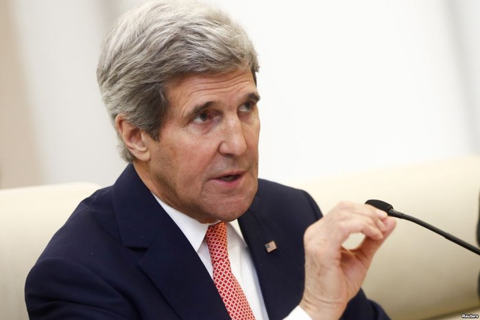 Ngoại trưởng Mỹ John Kerry. Ảnh: VOA.
