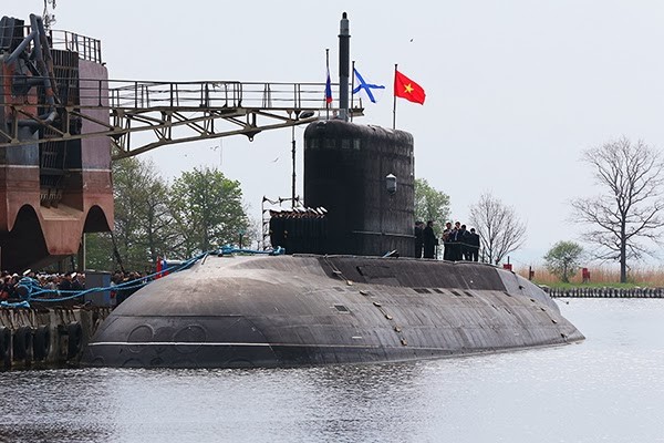 Tàu ngầm Việt Nam do Nga chế tạo.