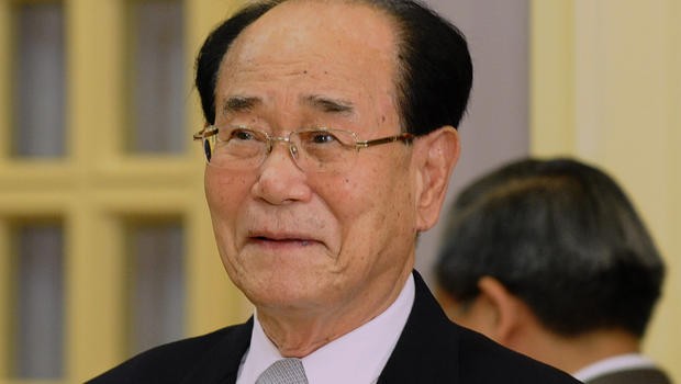 Chủ tịch Quốc hội Triều Tiên Kim Yong-nam.