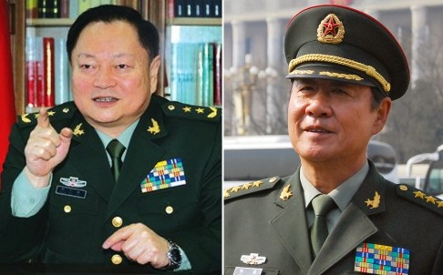 Trương Hựu Hiệp (trái) và Lưu Nguyên, ảnh: Bưu điện Hoa Nam.