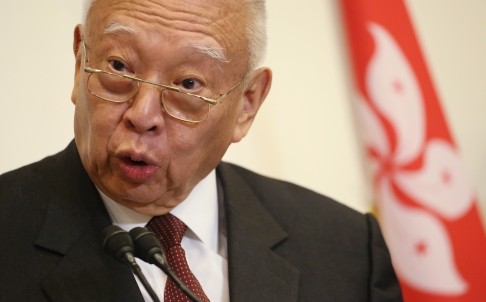 Ông Đổng Kiến Hoa, cựu Trưởng đặc khu hành chính Hồng Kông.