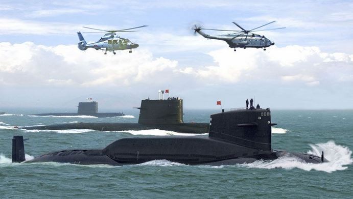 Lực lượng tàu ngầm Trung Quốc, hình minh họa.