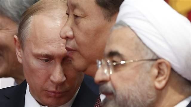 3 nhà lãnh đạo Putin, Tập Cận Bình và Rouhani.