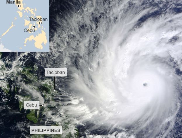 Ảnh bão Hagupit từ vệ tinh.