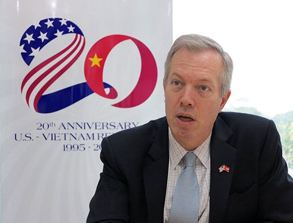 Tân Đại sứ Hoa Kỳ tại Việt Nam Ted Osius bị Thời báo Hoàn Cầu lợi dụng làm cái cớ để công kích chia rẽ dư luận nội bộ Việt Nam, ảnh: Vietnamnet.