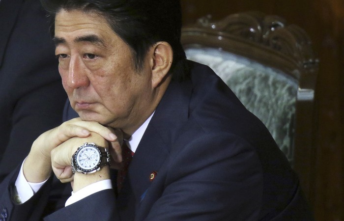 Thủ tướng Nhật Bản Shinzo Abe, ảnh: Bloomberg.