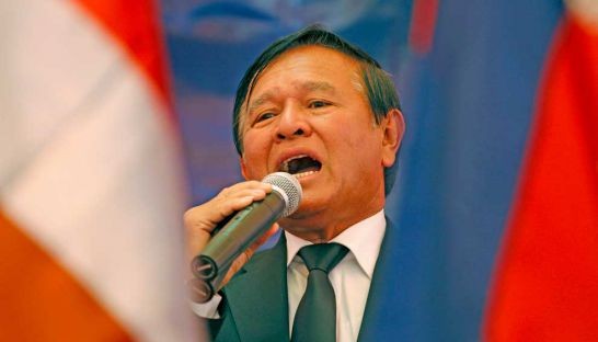 Kem Sokha, Phó Chủ tịch đảng Cứu quốc Campuchia có quan điểm bài Việt bị dư luận lên án.