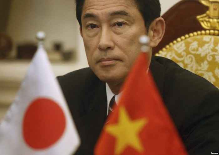 Ngoại trưởng Nhật Bản Fumio Kishida, ảnh: VOA News.