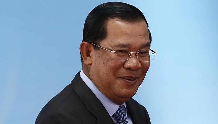 Thủ tướng Campuchia Hun Sen, ảnh: The Straits Times.