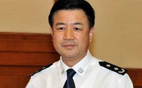 Vương Tiểu Hồng, tân Giám đốc Công an Bắc Kinh. Ảnh: SCMP