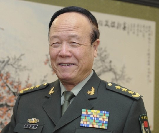 Tướng Quách Bá Hùng, cựu Phó Chủ tịch Quân ủy trung ương, ảnh: Korea10.