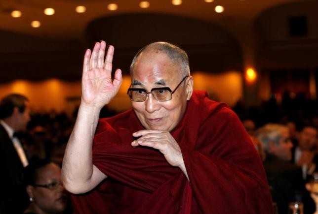 Đức Đạt Lai Lạt Ma, còn gọi là Phật sống đời thứ 14 của truyền thống Phật giáo Tây Tạng, ngài Ogyen Trinley Dorje. Ảnh: Reuters.