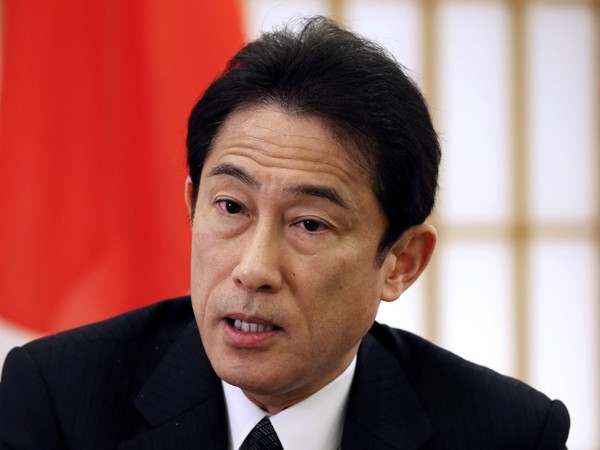Ngoại trưởng Nhật Bản Fumio Kishida. Ảnh: Inquirer.